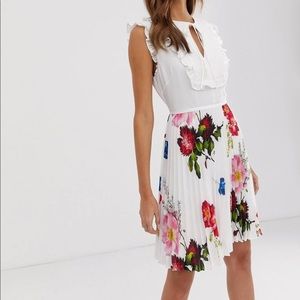 Ted Baker Rommanna tie neck dress sz 3